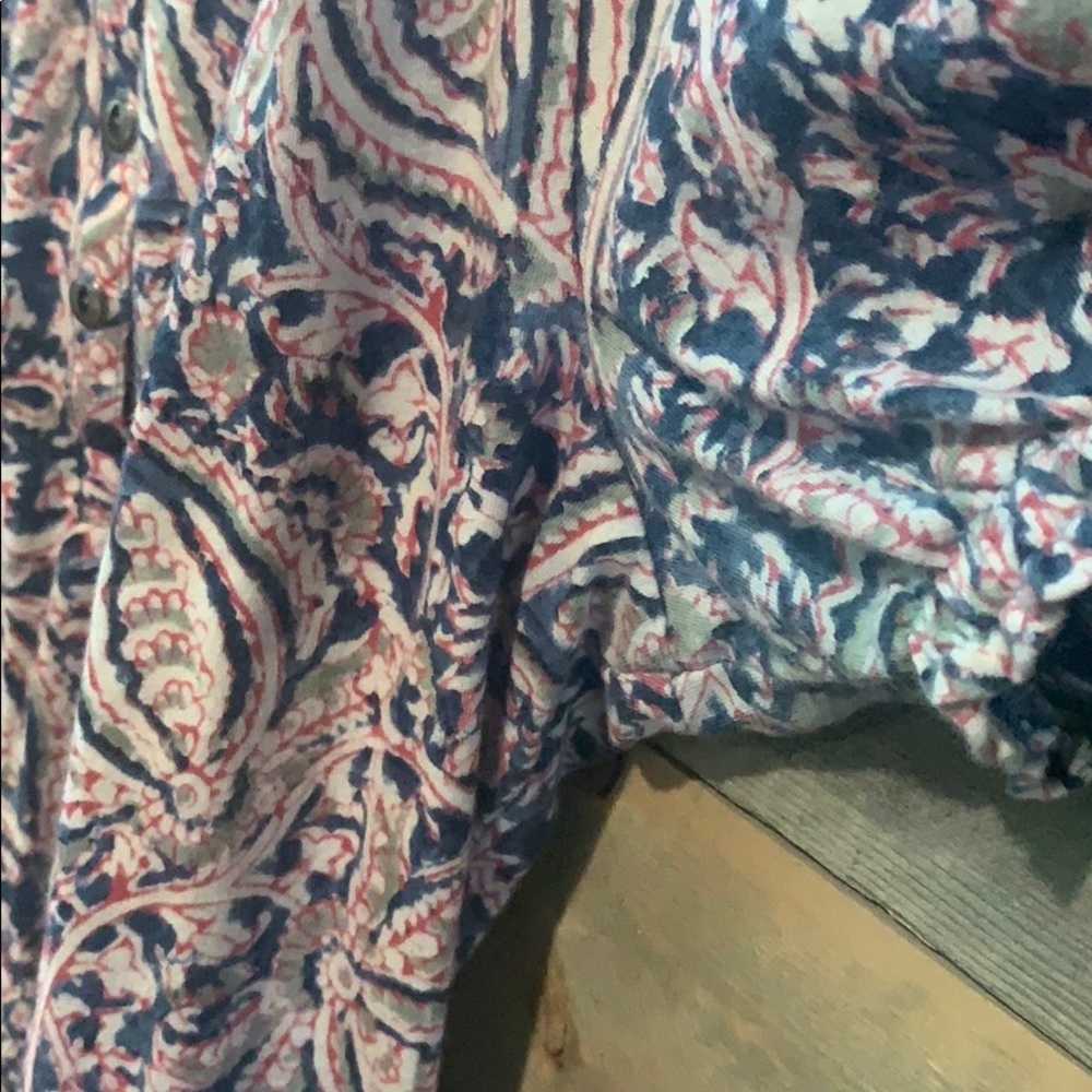 Chaps Peasant Top LIKE NEW - Picture 7 of 7